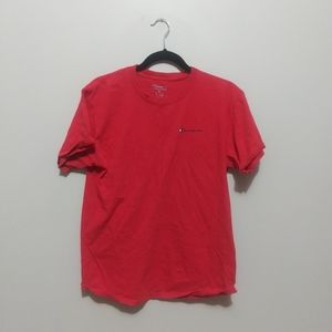 Champion red shirt shirt for men
